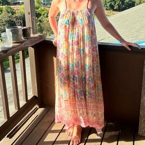 Spell floral maxi dress
